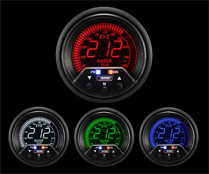Prosport Gauges - 2-3/8" Premium Evo Electrical Water Temperature Gauge