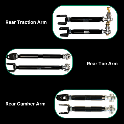 FDF Raceshop - Nissan 350z/ Infiniti G35 Rear Arm Bundle