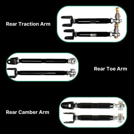 FDF Raceshop - Nissan 350Z / Infiniti G35 Rear Arm Bundle