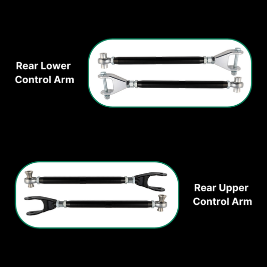 FDF Raceshop - BMW E36/E46 Rear Arm Bundle