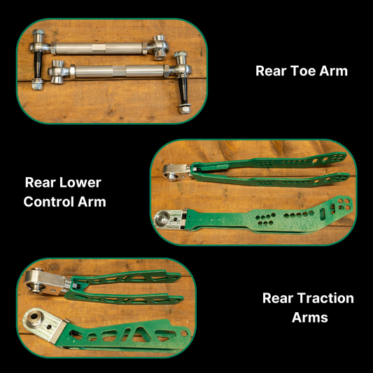 FDF Raceshop - Subaru BRZ / Scion FR-S / Toyota GT86 Rear Arm Bundle