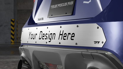 True Focus Fabrication - Scion FR-S / Subaru BRZ - Rear Bumper Vent Diffuser