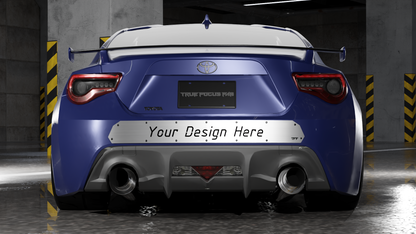 True Focus Fabrication - Scion FR-S / Subaru BRZ - Rear Bumper Vent Diffuser