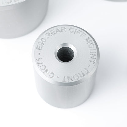 CNC71 - DIFFERENTIAL SOLID ALUMINUM BUSHINGS SET BMW E81/E82/E87/E88 E90/E91/E92/E93