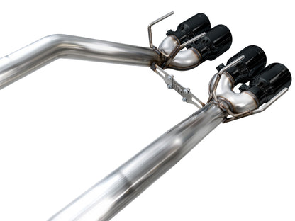 AWE Tuning 09-13 Chevrolet Corvette 6.2L Track Edition Axle-Back Exhaust w/ Diamond Black Tips