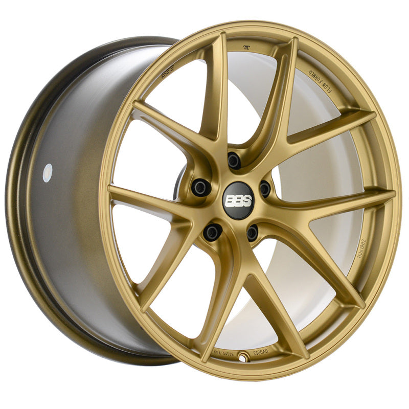 BBS Unlimited CI-R 20x8.5 ET52.5 (Face 1) Satin Gold Wheel