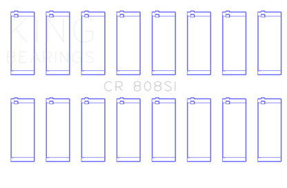King Engine Bearings Chevrolet 369-502 GEN IV/V/VI (Size +0.60) Rod Bearing Set