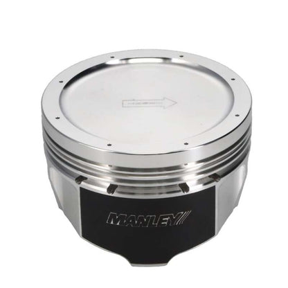 Manley Ford 4.6L Modular V8 Piston Set - 3.572in Bore 1.200in CH, -11.00 CC