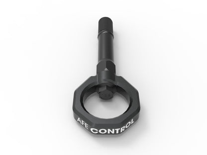 aFe CONTROL Front Tow Hook Nissan Z 23-25 V6-3.0L- Gray