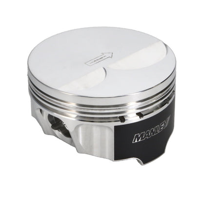 Manley Chevrolet LS Piston Set - 4.010in Bore 1.304in CH, -4.00 CC