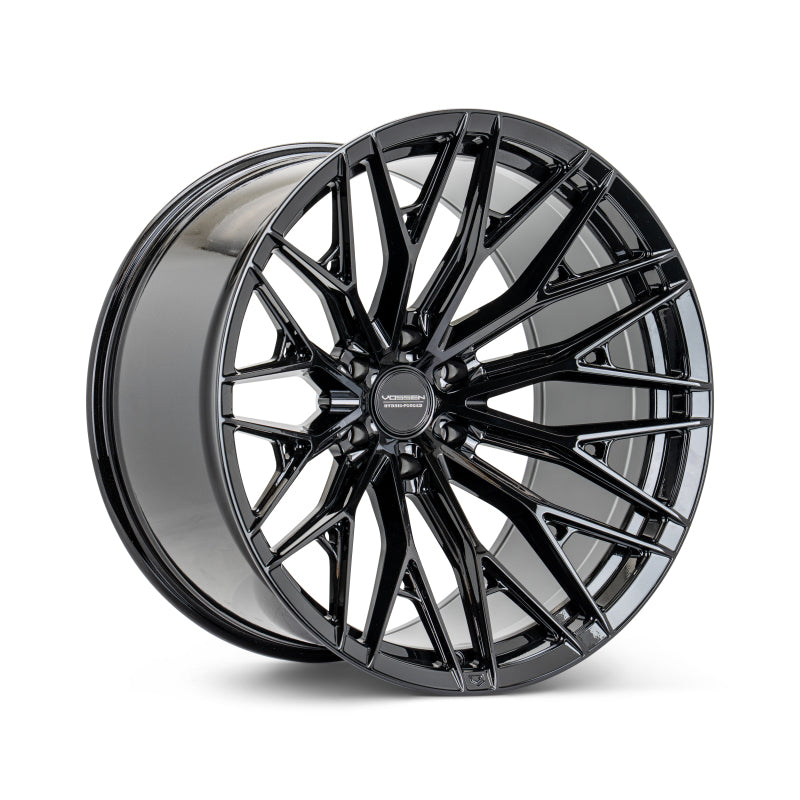 Vossen HFX-6 - 22x9.5 - ET30 - 6X130 - 84.1 - DEEP - GB - GLOSS BLACK
