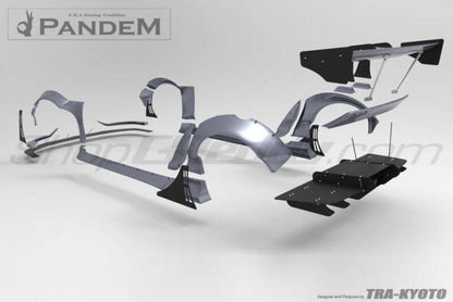 GReddy 09-12 Mazda RX-8 Pandem Wide Body Rear Over-Fenders (Rear Doors Will Not Open)