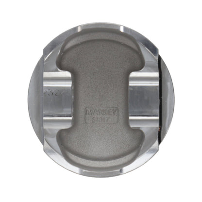 Manley Mitsubishi 2.0L 4G63 Piston Set - 85.00mm Bore 1.375in CH, -8.00 CC