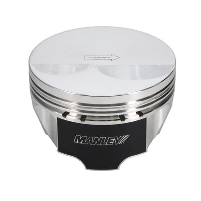 Manley Chevrolet LS Piston Set - 4.010in Bore 1.304in CH, -4.00 CC