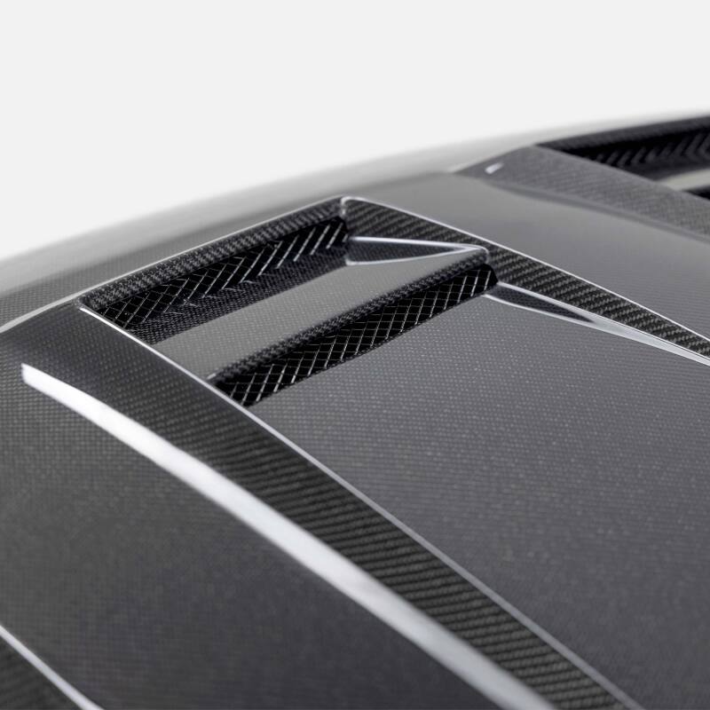 Seibon 2022-2023 Volkswagen Golf GTI/R DV-Style Carbon Fiber Hood