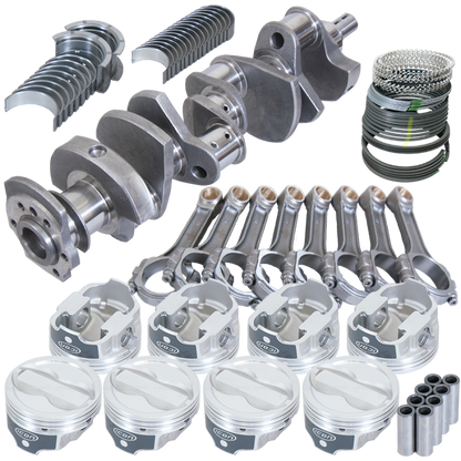 Eagle Chevy 350 3.750in Crank 6.000in I-Beam Rods -18cc 4.000in Pistons Rotating Assembly