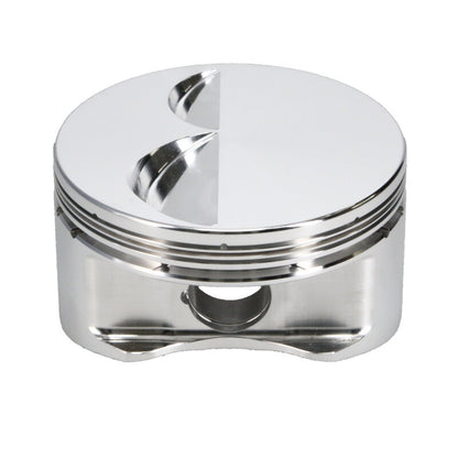 Manley Chevrolet Small Block Piston Set - 4.030in Bore 1.250in CH, -4.00 CC