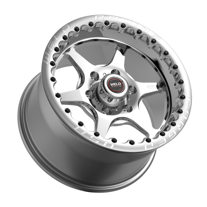 Weld S79HD 17x10 / 6x135 BP / 7.2in BS / 43mm / Street RT-S Series (ID Low Pad) SBL - Polished Wheel