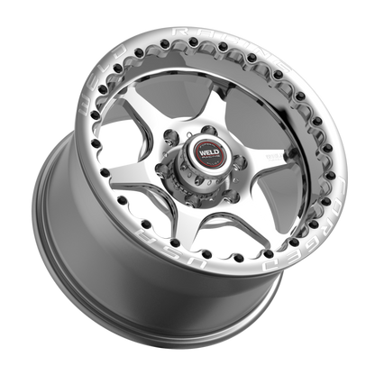 Weld S79HD 17x10 / 6x135 BP / 7.2in BS / 43mm / Street RT-S Series (ID Low Pad) SBL - Polished Wheel