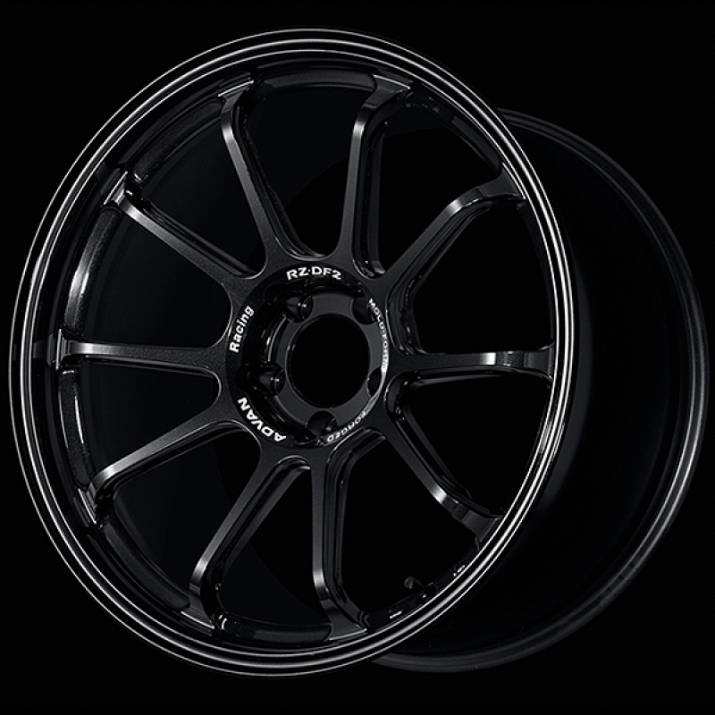 Advan RZ-DF2 20x9.0 / +38 Offset / 5x120 / 73mm Bore / Racing Titanium Black