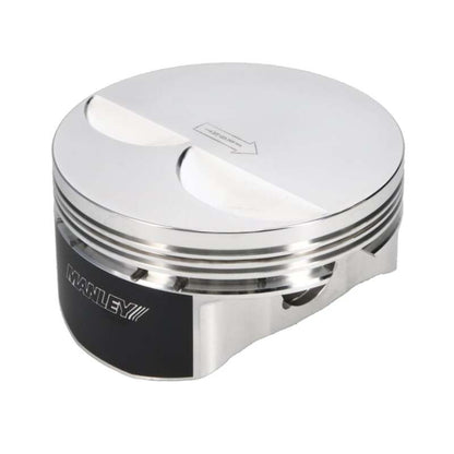 Manley Chevrolet LS Piston Set - 4.075in Bore 1.115in CH, -4.00 CC