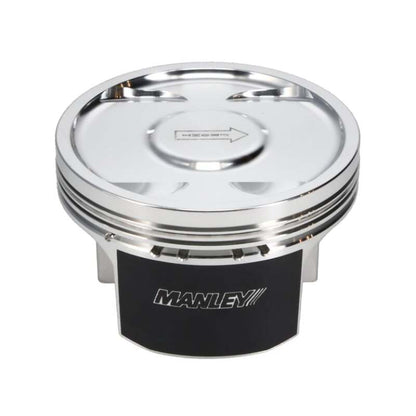 Manley Subaru 2.5L EJ257 WRX STi Piston Set - 99.55mm Bore 1.209in CH, -17.00 CC