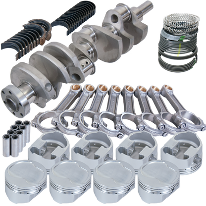 Eagle Ford 289/302 3.400in Crank 5.400in I-Beam Rods -12.5cc 4.030in Pistons Rotating Assembly