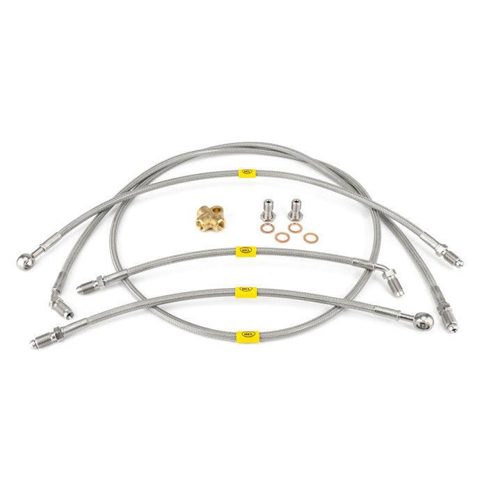 HEL Stainless Steel Braided ABS Delete Lines for Nissan Skyline R34