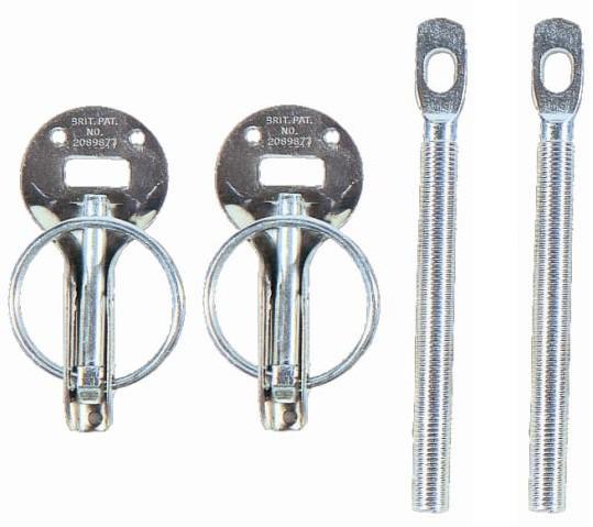 Sparco Hood Pin Silver
