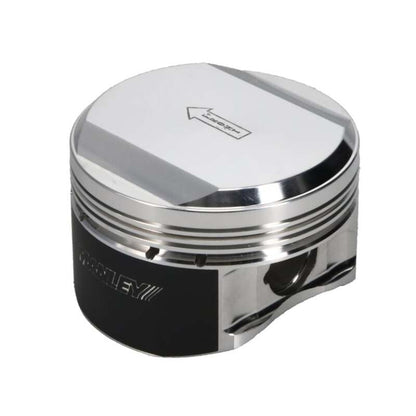 Manley Nissan 2.6L RB26DETT Piston Set - 87.25mm Bore 1.103in CH, 17.00 CC
