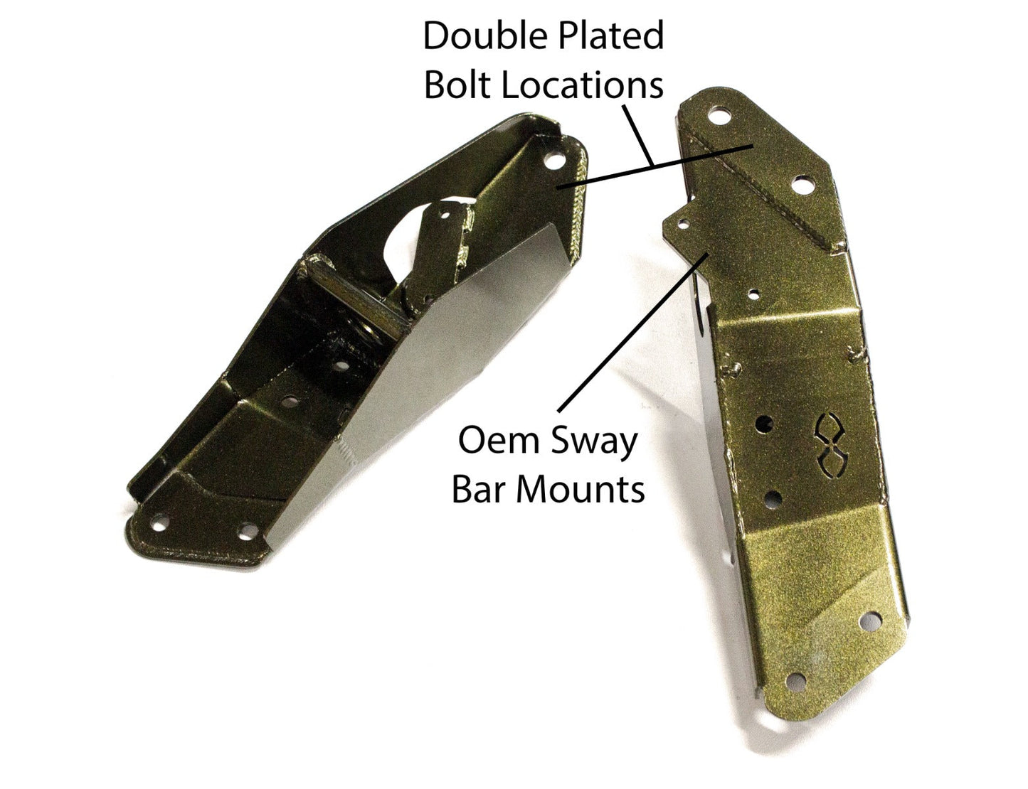 AE86 Front Tension Rod Mounts - Bushing - Emerald