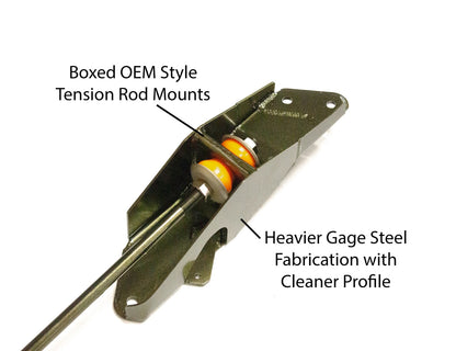AE86 Front Tension Rod Mounts - Bushing - Emerald