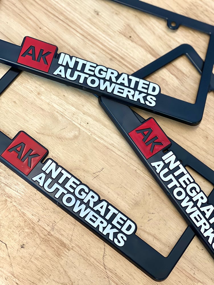 AK License Plate Frame