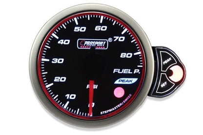 Prosport Gauges - 2-1/16" Halo Fuel Pressure Gauge