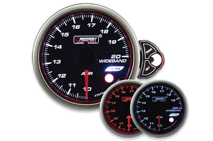 Prosport Gauges - 2-1/16" Halo Wideband Air fuel ratio Gauge