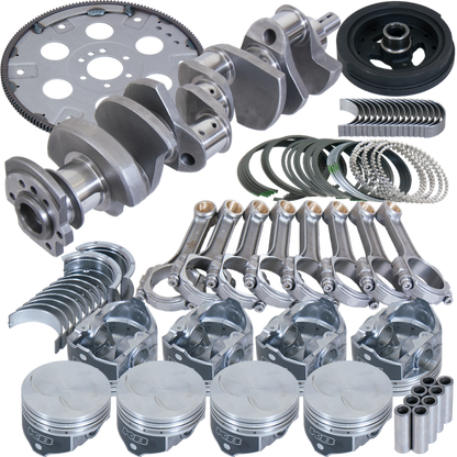 Eagle Chevy 400 3.750in Crank 5.700in I-Beam Rods -7cc Flat Top 4.185in Pistons Balanced Assembly
