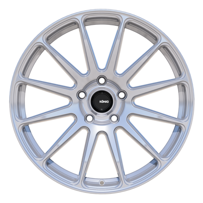 Konig Aeris 19x8.5 5x108 ET43 Steel Silver Wheel