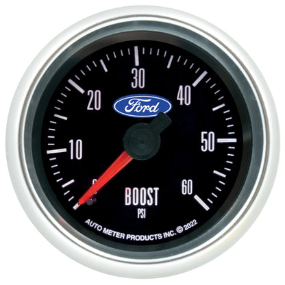 Autometer 52.4mm Mechanical Boost Gauge 60 PSI