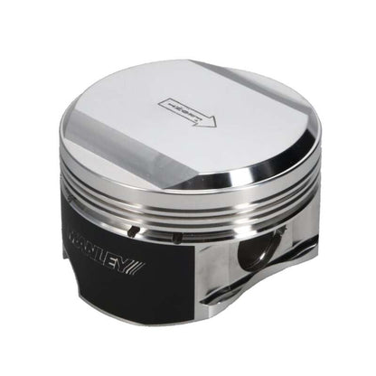 Manley Nissan 2.6L RB26DETT Piston Set - 87.25mm Bore 1.181in CH, 20.00 CC
