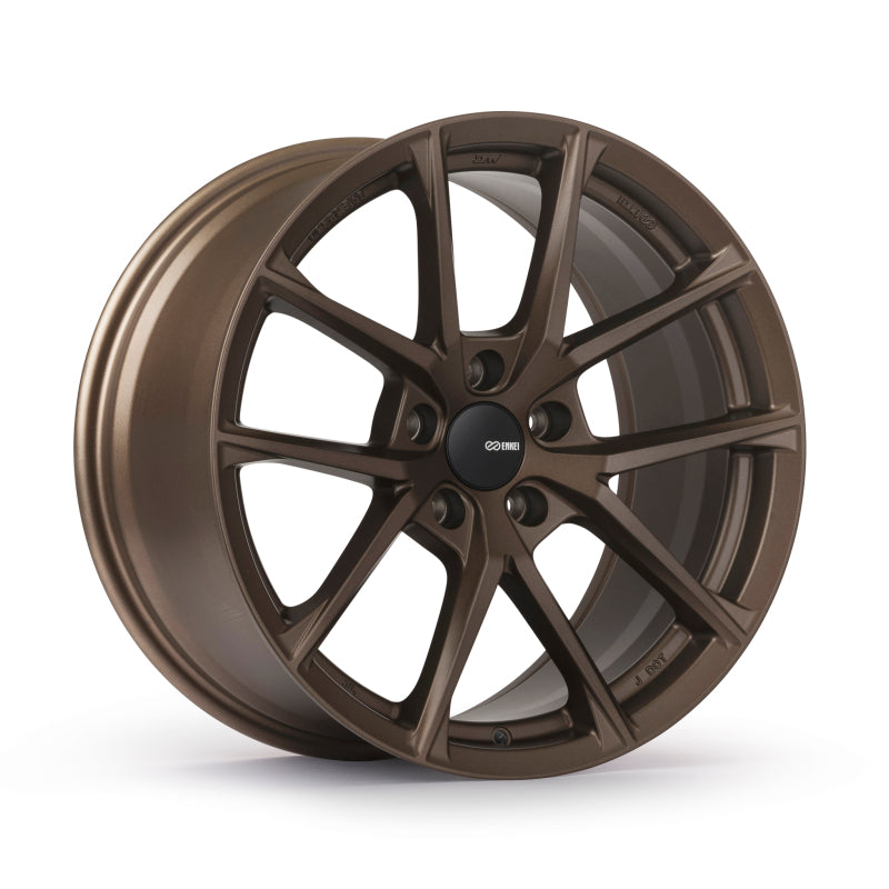 Enkei Helix 19x9.5in / 5x112 BP / 40mm Offset / 72.6mm Bore - Matte Bronze Wheel