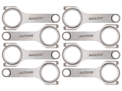 Manley Chevrolet Big Block H-Beam Connecting Rod Set - 6.385in Length