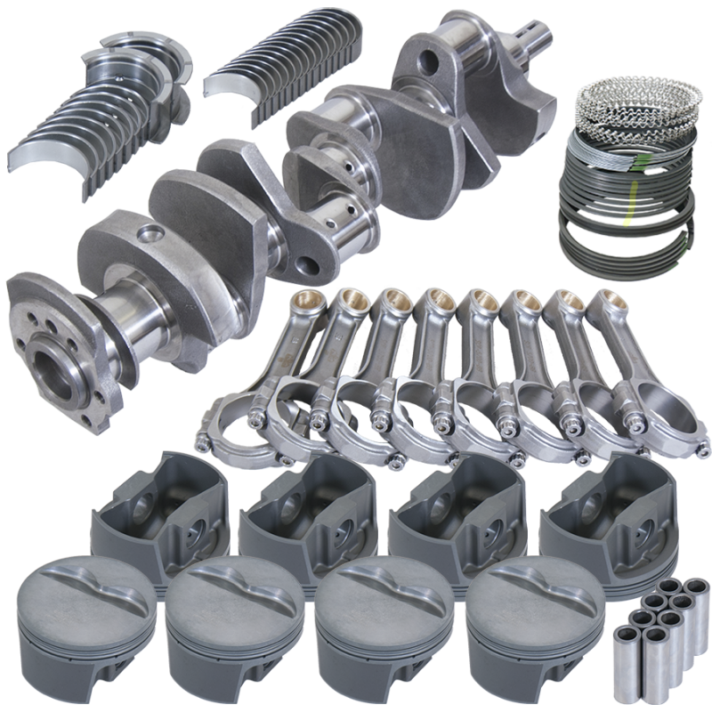 Eagle Chevy LT1350 1Pc 3.750in Crank 5.700in I-Beam Rods -5cc 4.030in Pistons Rotating Assembly