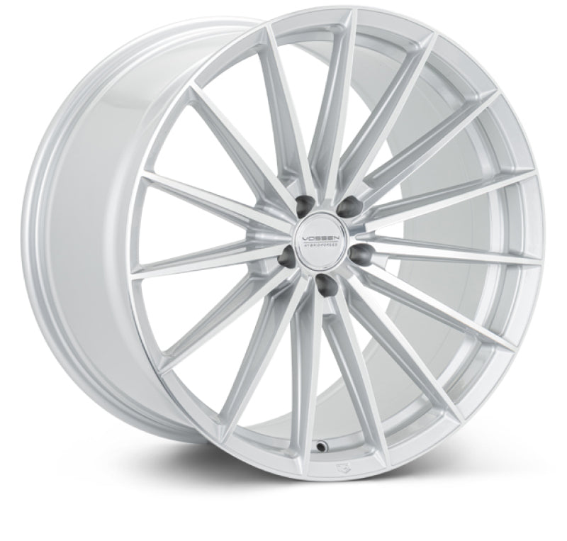 Vossen HFX-4 22x10.5 - 5x112 - ET35 - Deep - 66.5 - Silver Polished Wheel