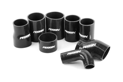 PERRIN 08-14 Subaru STI Front Mount Intercooler Boost Tube Kit - Black