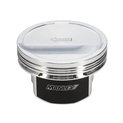 Manley Chevrolet LS Piston Set - 4.185in Bore 1.115in CH, -11.00 CC