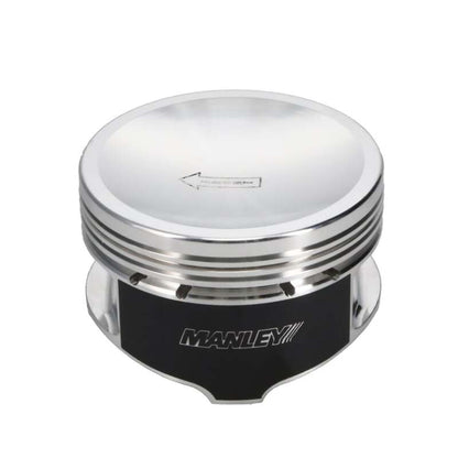 Manley Ford 4.6L Modular V8 Piston Set - 3.572in Bore 1.200in CH, -18.00 CC