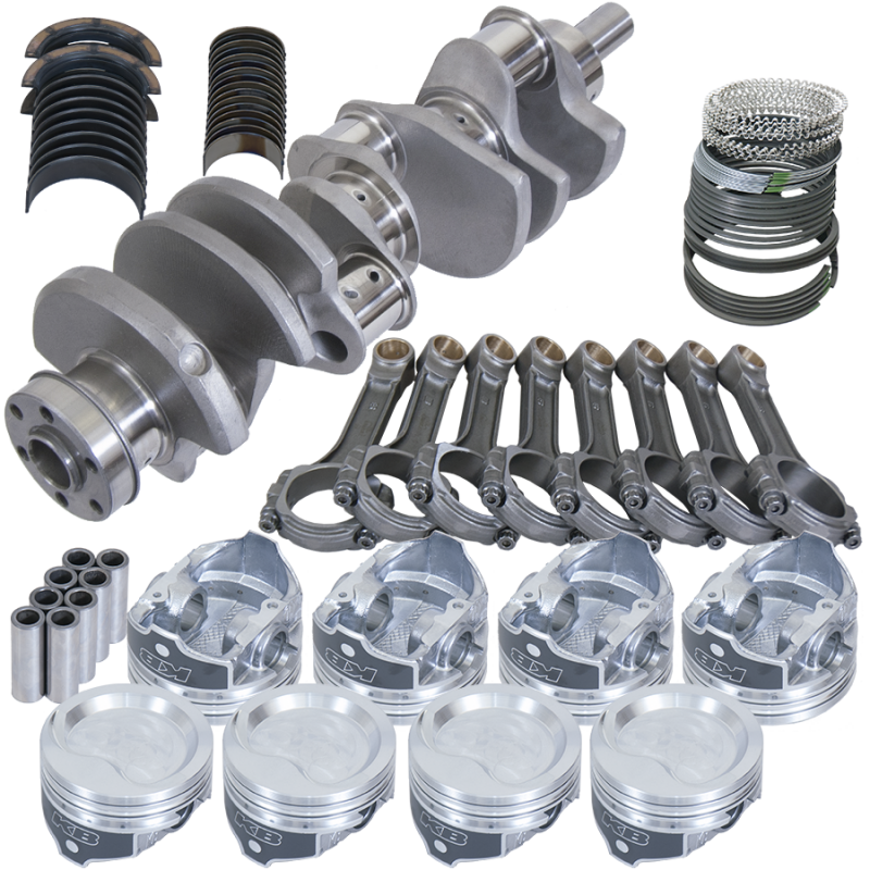 Eagle Ford 351W 4.000in Crank 6.200in I-Beam Rods -27.5cc 4.040in Pistons Rotating Assembly