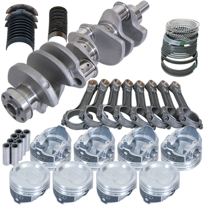 Eagle Ford 351W 4.000in Crank 6.200in I-Beam Rods -27.5cc 4.040in Pistons Rotating Assembly