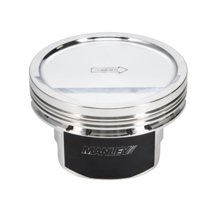 Manley Chevrolet LS Piston Set - 4.185in Bore 1.115in CH, -18.00 CC