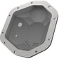 aFe 07-11 Jeep Wrangler JK Street Series Front & Rear Diff. Covers Black w/ Machined Fins/Gear Oil